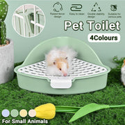 Rabbit Litter Box And Small Animals Pet Toilet Pee Pad Supplies Potty Rabbit - Green V528-RABBIT-TOILET-GREEN-105876