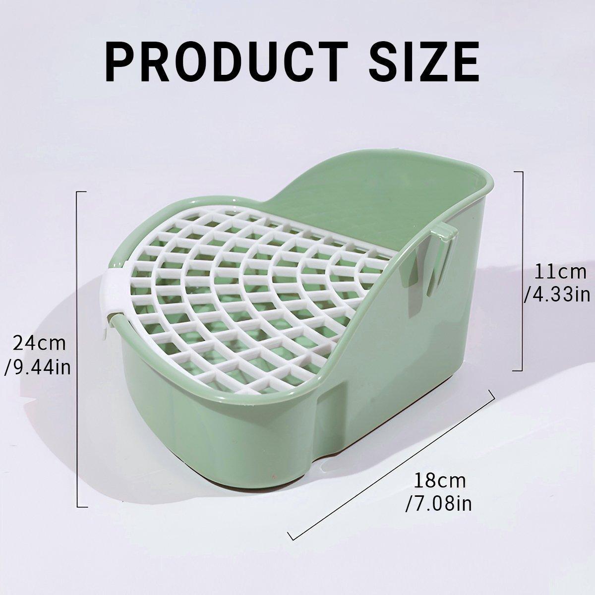 Rabbit Litter Box And Small Animals Pet Toilet Pee Pad Supplies Potty Rabbit - Green V528-RABBIT-TOILET-GREEN-105876