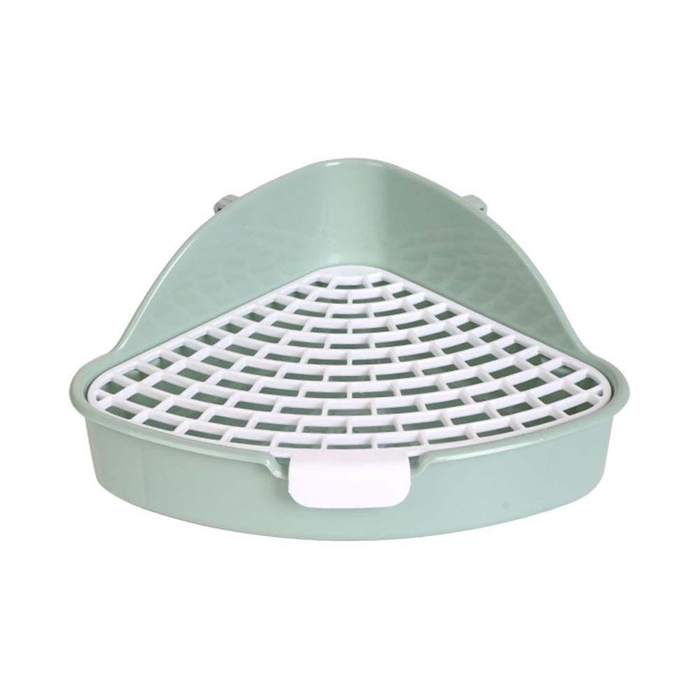 Rabbit Litter Box And Small Animals Pet Toilet Pee Pad Supplies Potty Rabbit - Green V528-RABBIT-TOILET-GREEN-105876