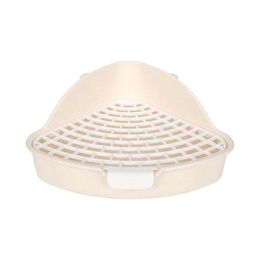 Rabbit Litter Box And Small Animals Pet Toilet Pee Pad Supplies Potty Rabbit - Yellow V528-RABBIT-TOILET-YELLOW-195089