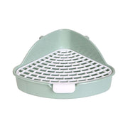 Rabbit Litter Box And Small Animals Pet Toilet Pee Pad Supplies Potty Rabbit - Yellow V528-RABBIT-TOILET-YELLOW-195089