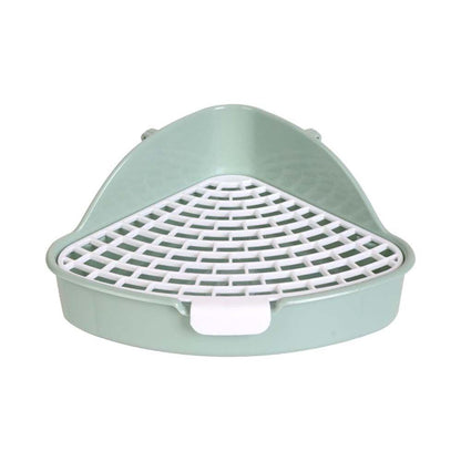 Rabbit Litter Box And Small Animals Pet Toilet Pee Pad Supplies Potty Rabbit - Yellow V528-RABBIT-TOILET-YELLOW-195089
