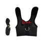 Rabbit Vest Harness Leash Lead Small Animal Pet Mesh Hamster Bunny Traction Rope S - Black V528-RABBITHARNESS-BLACK-S-393906
