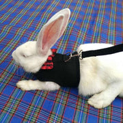 Rabbit Vest Harness Leash Lead Small Animal Pet Mesh Hamster Bunny Traction Rope S - Grey V528-RABBITHARNESS-GREY-S-948837