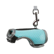 Small Animal Harness Guinea Pig Forret Hamster Rabbit Squirrel Vest Clothes Lead M Size - Blue V528-RABBITVEST-BLUE-M-28127