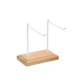 Iron Earrings Display Rack Jewellery Holder Hanging Keychain Bracelet Shelf - White V528-RACK-2-WHITE-413435