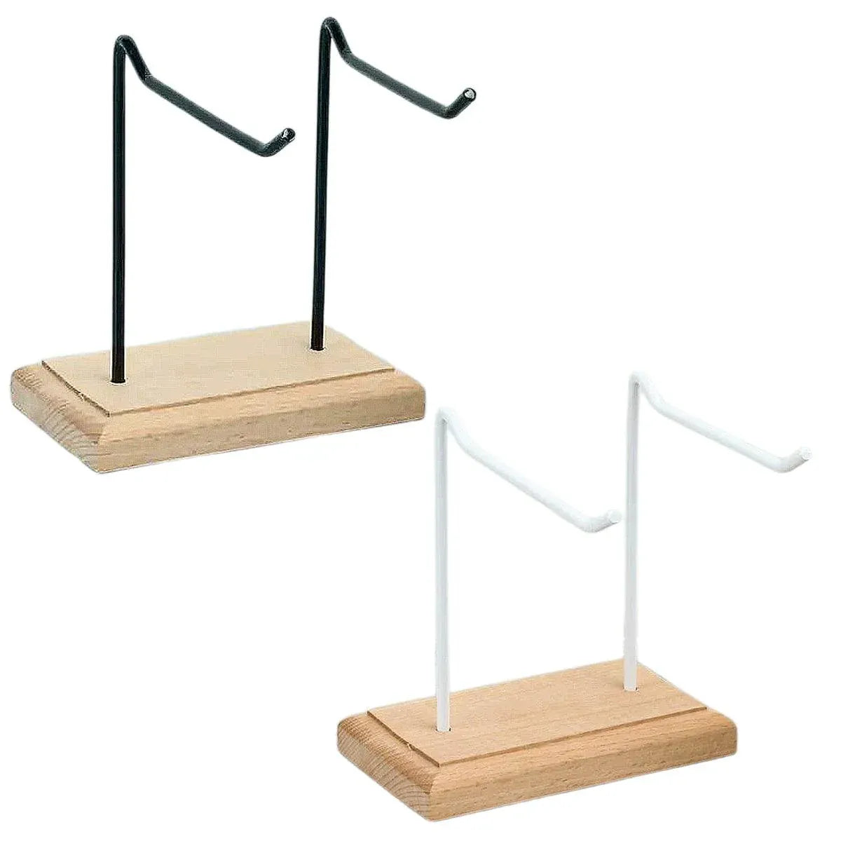 Iron Earrings Display Rack Jewellery Holder Hanging Keychain Bracelet Shelf - White V528-RACK-2-WHITE-413435