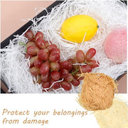 500g Colorful Raffia Paper Shreds Gift Box Filler Decorative Packaging - 5Packs-Beige V528-RAFFIA-5PACKS-BEIGE-572365