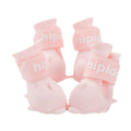 4pcs Cartoon Pet Rain Boots Waterproof Non-Slip Wear-Resistant Shoes for Dogs - Pink - M V528-RAIN-BOOTS-J-PINK-M-520133