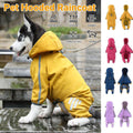 Waterproof Four Corner Pet Raincoats In Large Medium And Small Sizes Are Suitable For Dogs - Orange - L V528-RAINCOAT-HH-L-569413