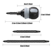 Ratchet Screwdriver Set with Sleeve Dual Head Screwdriver Expansion Cross Bits - 26-in-1 V528-RATCHET-SCREWDRIVER-26PCS-237785