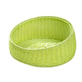 Rattan Cat Nest Four Seasons Open Cat House Summer Bed for Cats Pet Supplies - Green V528-RATTAN-NEST-GREEN-805852
