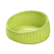 Rattan Cat Nest Four Seasons Open Cat House Summer Bed for Cats Pet Supplies - Green V528-RATTAN-NEST-GREEN-805852