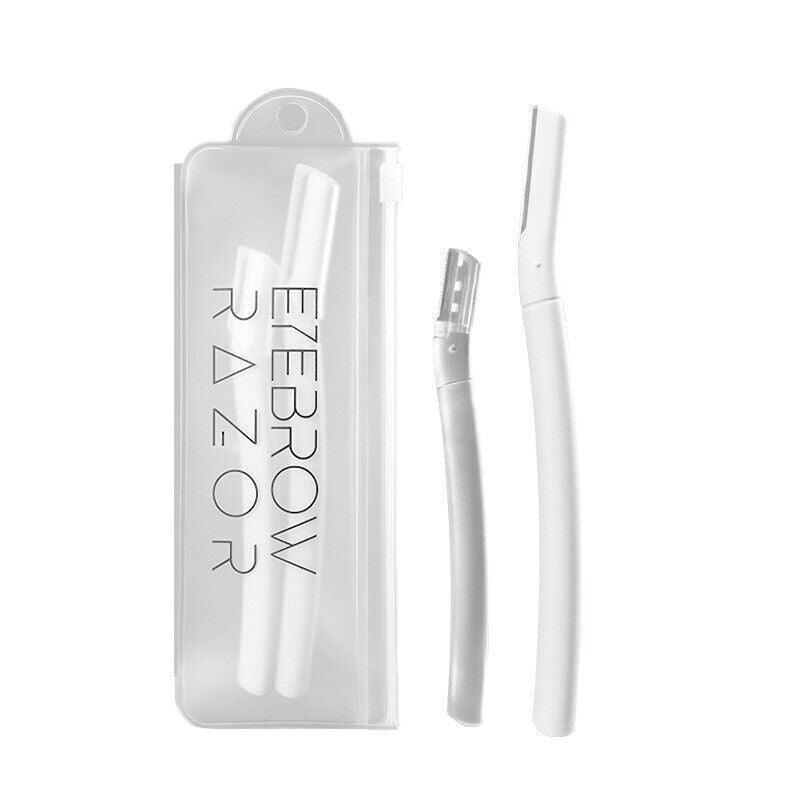 3Pcs Eyebrow Razor Set Facial Trimmer Shaver Blade Hair Remover Beauty Tool - 3X Eyebrow Razor-Light Green V528-RAZOR-LIGHTGREEN-716295