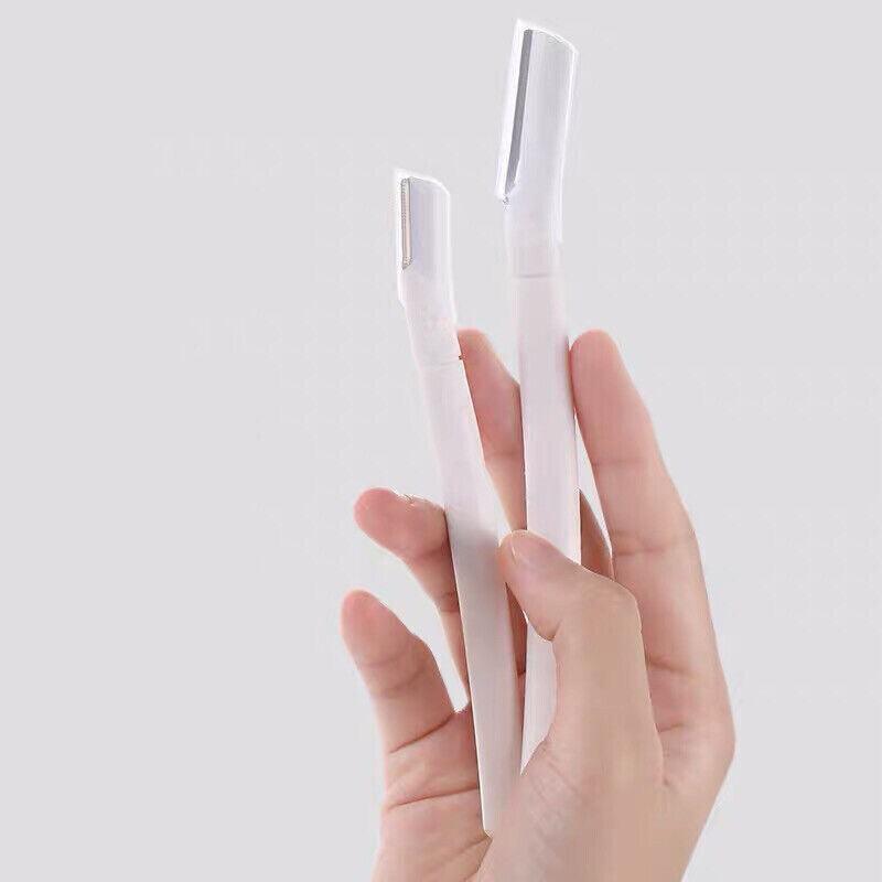 3Pcs Eyebrow Razor Set Facial Trimmer Shaver Blade Hair Remover Beauty Tool - 3X Eyebrow Razor-Light Green V528-RAZOR-LIGHTGREEN-716295