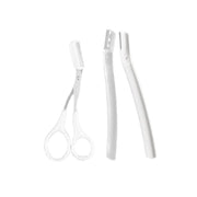 3Pcs Eyebrow Razor Set Facial Trimmer Shaver Blade Hair Remover Beauty Tool - 3X Eyebrow Razor-Light Green V528-RAZOR-LIGHTGREEN-716295