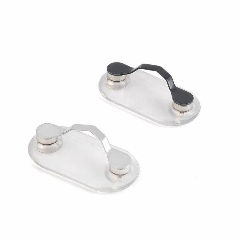 Strong Grip Eyewear Clip Holder Brooch for Glasses and Sunglasses - Silver V528-READEREST-SILVER-8544122