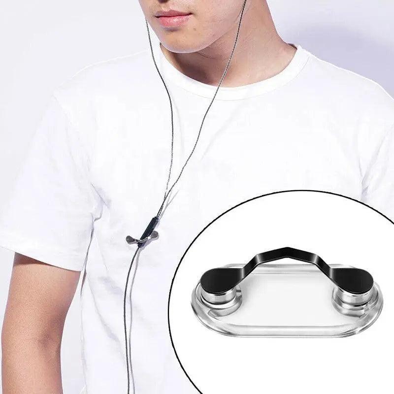 Strong Grip Eyewear Clip Holder Brooch for Glasses and Sunglasses - Silver V528-READEREST-SILVER-8544122