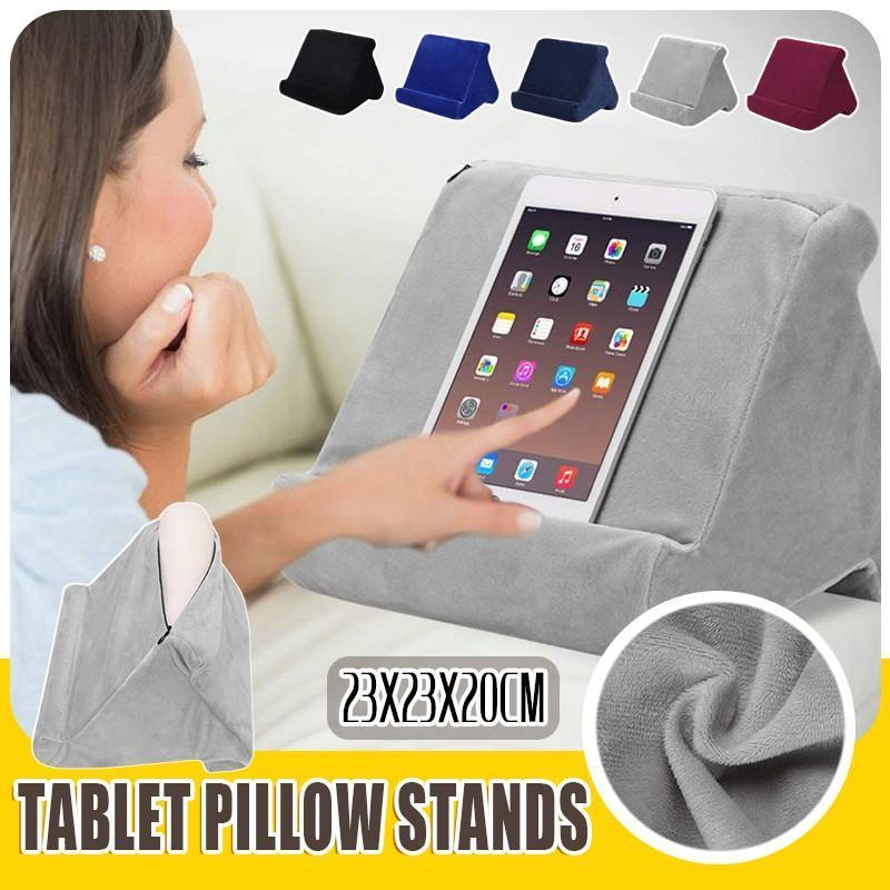 Tablet Pillow Stands For iPad Book Reader Holder Rest Laps Reading Cushion - Blue V528-READINGBRACKET-BLUE-85154