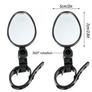 2pcs Bike Rear View Mirrors Adjustable Mountain Bike Handlebar Mirrors Cycling V528-REARVIEW-2PCS-627979