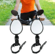 2pcs Bike Rear View Mirrors Adjustable Mountain Bike Handlebar Mirrors Cycling V528-REARVIEW-2PCS-627979