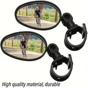 2pcs Bike Rear View Mirrors Adjustable Mountain Bike Handlebar Mirrors Cycling V528-REARVIEW-2PCS-627979
