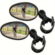 2pcs Bike Rear View Mirrors Adjustable Mountain Bike Handlebar Mirrors Cycling V528-REARVIEW-2PCS-627979