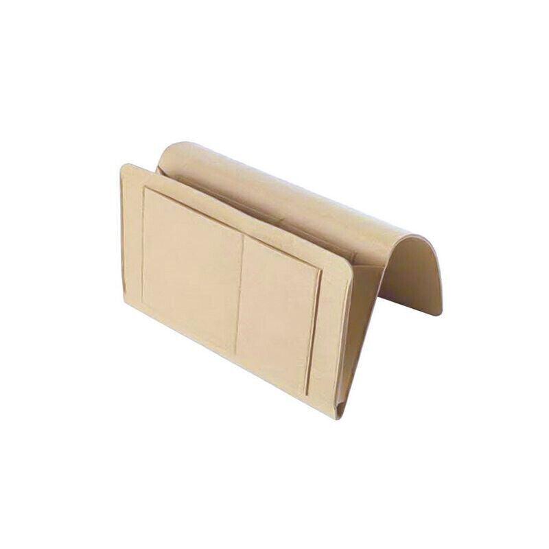 Bedside Storage Caddy Hanging Organizer Pocket Bag for Phone Remote Book - Black V528-RECEIVEBAG-BLACK-61267