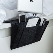 Bedside Storage Caddy Hanging Organizer Pocket Bag for Phone Remote Book - Grey V528-RECEIVEBAG-GREY-44009