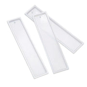 5PCS Silicone Bookmark Mould Rectangle Resin Craft Making Tool for DIY Projects V528-RECTANGULARMOLD-5PCS-99176