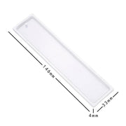 5PCS Silicone Bookmark Mould Rectangle Resin Craft Making Tool for DIY Projects V528-RECTANGULARMOLD-5PCS-99176