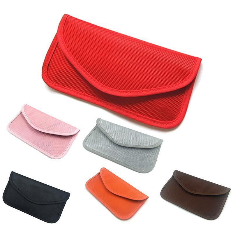 Car Key Case For Faraday Cage Fob Pouch Keyless RFID Blocking Bag - Red V528-RED-315823