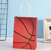 30PCS Fashion Ball Kraft Paper Gift Bag Festivals gift tote bag Party Favor Bag - Red-Tennis-Ball-30pcs V528-RED-TENNIS-BALL-30PCS-941132