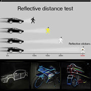 8m Reflective Tape for Bikes Cars Motorcycles Waterproof High Visibility Strip - Blue V528-REFLECTIVETAPE-BLUE-472593