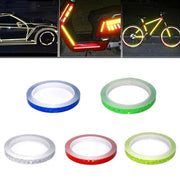 8m Reflective Tape for Bikes Cars Motorcycles Waterproof High Visibility Strip - Blue V528-REFLECTIVETAPE-BLUE-472593