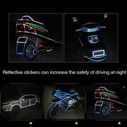 8m Reflective Tape for Bikes Cars Motorcycles Waterproof High Visibility Strip - White V528-REFLECTIVETAPE-WHITE-326783