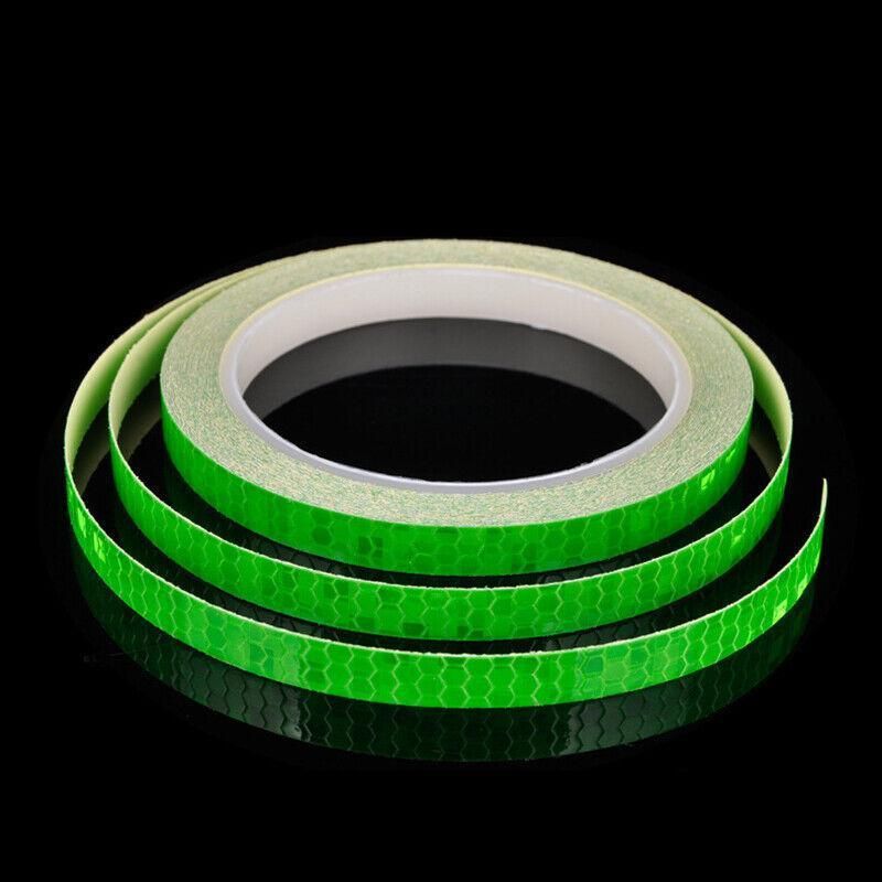 8m Reflective Tape for Bikes Cars Motorcycles Waterproof High Visibility Strip - White V528-REFLECTIVETAPE-WHITE-326783