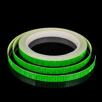 8m Reflective Tape for Bikes Cars Motorcycles Waterproof High Visibility Strip - White V528-REFLECTIVETAPE-WHITE-326783