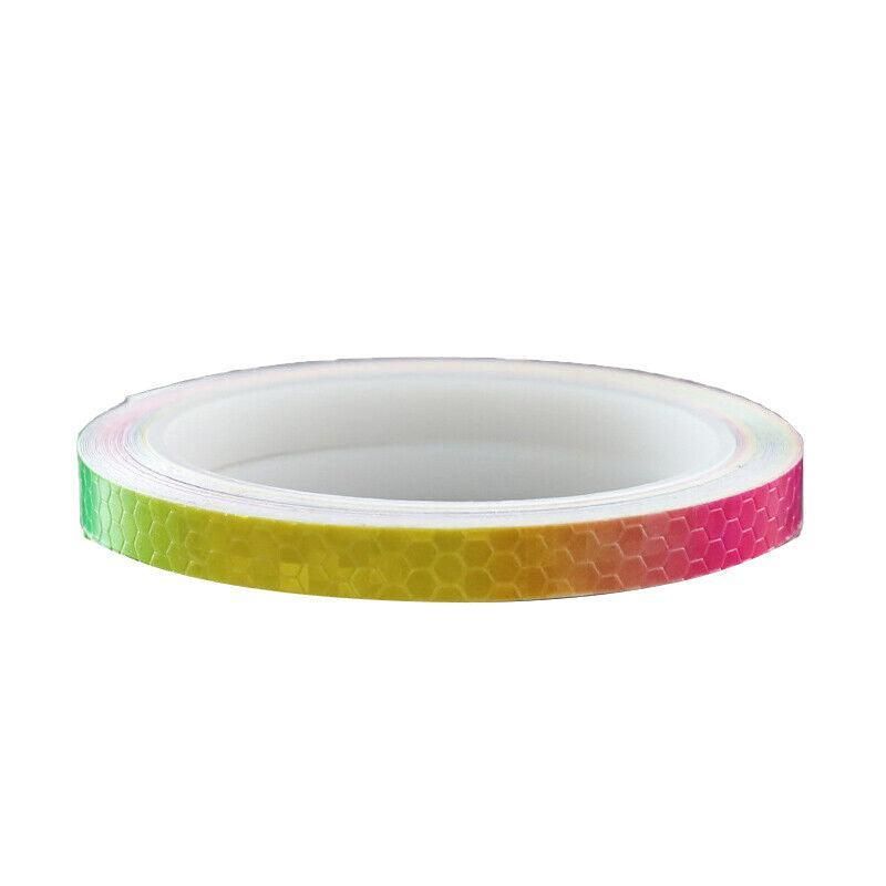 8m Reflective Tape for Bikes Cars Motorcycles Waterproof High Visibility Strip - Colourful V528-REFLECTIVETAPEMUTICOLOUR-252843