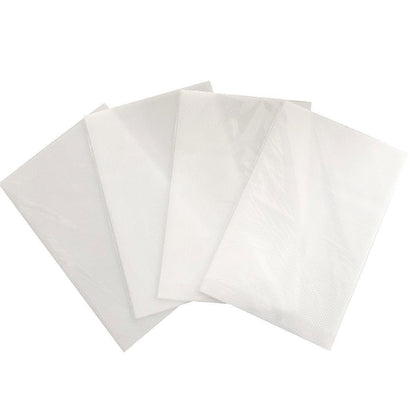 4PCS Cuttable Kitchen Anti-slip Mat Anti-fouling Refrigerator Drawer Liner Mat - White V528-REFRIGERATOR-MAT-4PCS-WHITE-411716