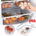 2PCS Adjustable Fridge Drawer Storage Box Under Shelf Refrigerator Organizer V528-REFRIGERATORDRAWER-2PCS-454199