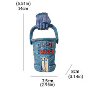 For Alien Spongebob Pineapple House Hole Fish Tank Decoration Aquarium Ornament - Plankton House V528-REFUGE-HOUSE-235755