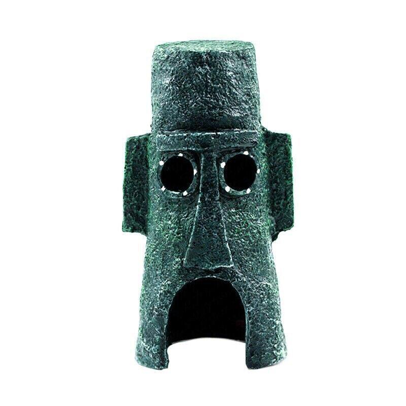 For Alien Spongebob Pineapple House Hole Fish Tank Decoration Aquarium Ornament - Plankton House V528-REFUGE-HOUSE-235755