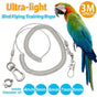 Parrot Leg Ring Anti Slip Bird Anklet Elastic Rope with Alloy Fasteners Supplies - 4mm V528-RELEASE-ROPE-4-299376