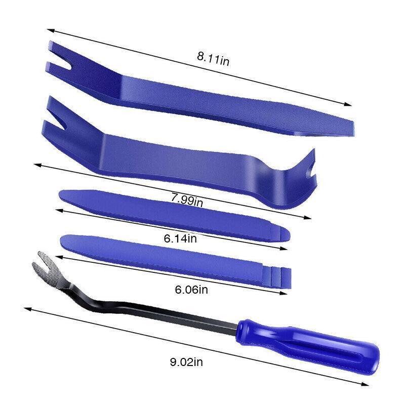 5Pcs Car Trim Removal Tool Auto Hand Tools Pry Bar Dash Panel Door Interior Kit V528-REMOVALTOOL-5PCS-359745
