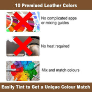 dvanced Leather Repair Gel Kit Filler for Sofa Auto Interior and Scratch Restoration - Maple V528-REPAIRGEL-MAPLE-925588