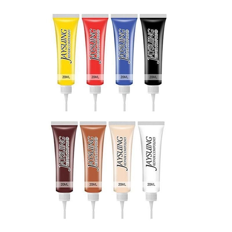 dvanced Leather Repair Gel Kit Filler for Sofa Auto Interior and Scratch Restoration - Maple V528-REPAIRGEL-MAPLE-925588