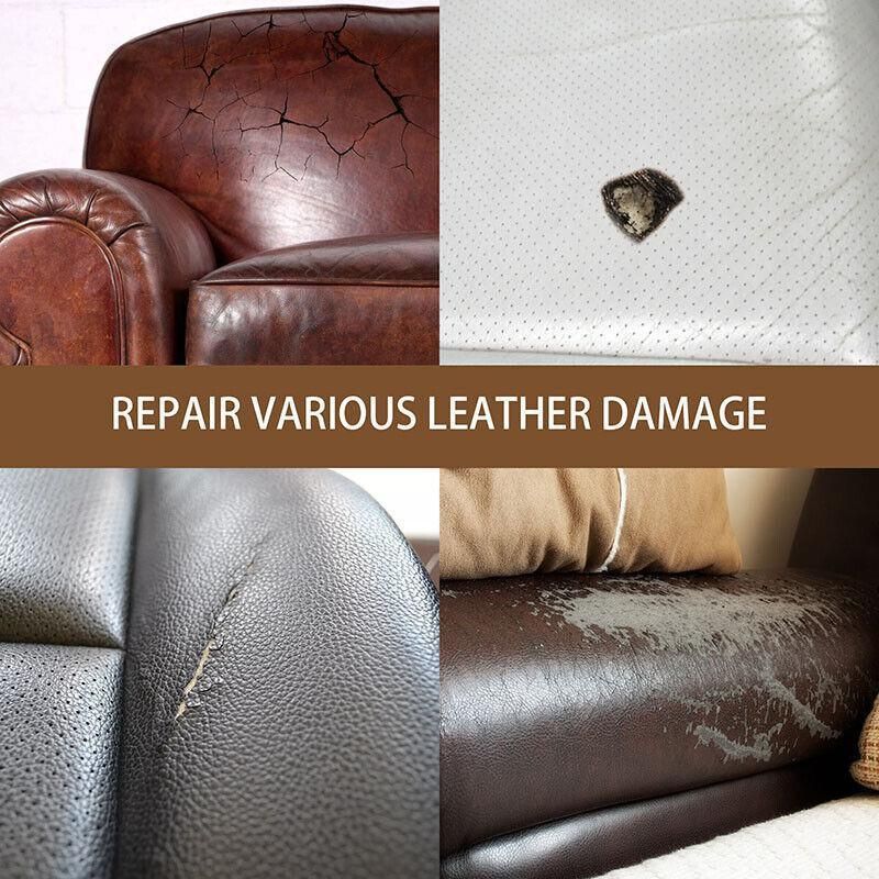 dvanced Leather Repair Gel Kit Filler for Sofa Auto Interior and Scratch Restoration - Yellow V528-REPAIRGEL-YELLOW-197338