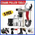 5PCS Bike Repair Tool Kit Crank Puller Chain Breaker Freewheel Bottom Bracket Remover V528-REPAIRTOOL-707421