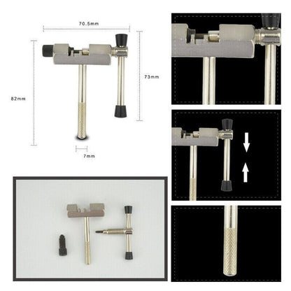 5PCS Bike Repair Tool Kit Crank Puller Chain Breaker Freewheel Bottom Bracket Remover V528-REPAIRTOOL-707421